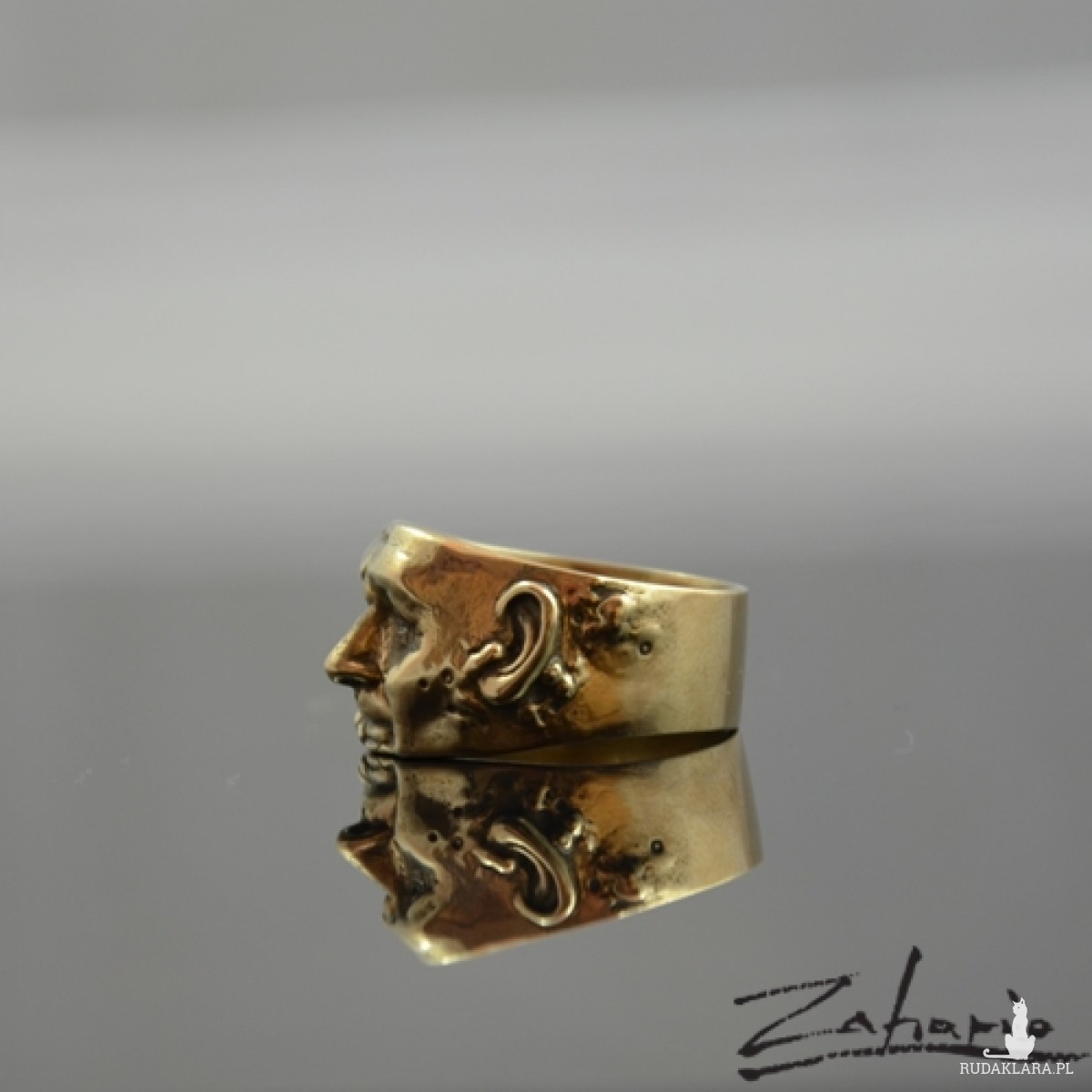 Pierścień Zaraza Brąz Zahario